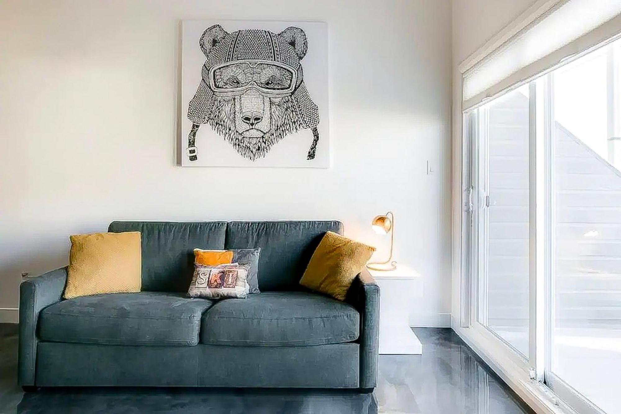 Condo Moderne, Escapade Vacance, Vue Sur Montagnes Екстериор снимка